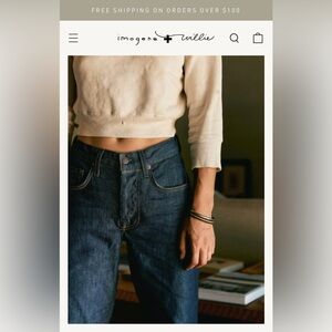 imogene + willie Ada Jennings selvage Jean